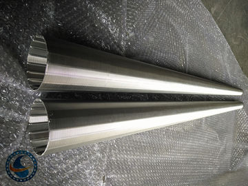 Stainless Steel 316L Tapered Metal Tube High Strength With 512 / 1020mm Length