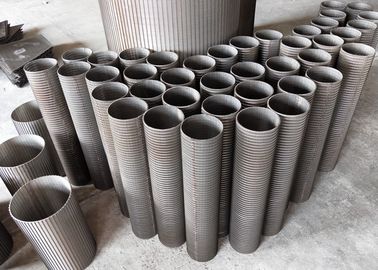 Rust Proof Back To Washing Wedge Wire Screen For Sugar Mill Factory