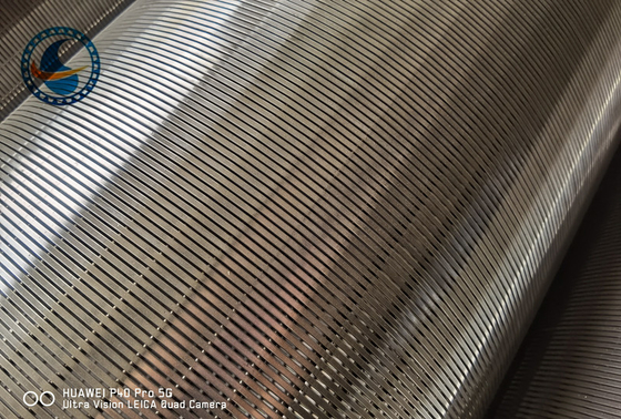 Roestvrij staal 304 Vee Wire Filter Screen 406mm voor Roestvrije Waterputten