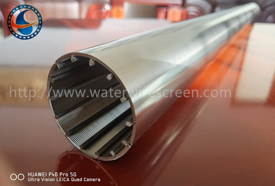 SS304 zuivere OD 60mm de Cilindrische Milieuvriendelijke Schermen van de Wigdraad