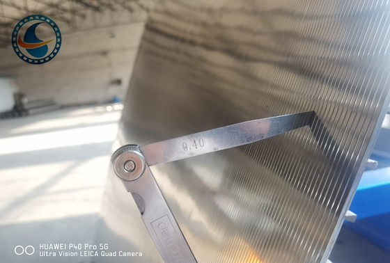 400 Micron Ss 304 Dsm Wedge Wire Panel voor afvalwaterindustrie