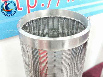 Het Type van 40 Groefjohnson het V Gevormde Draadscherm voor de Filter van de Waterput