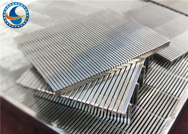 Stainless Steel Arc Wedge Wire Screen Panels voor mijnmachines