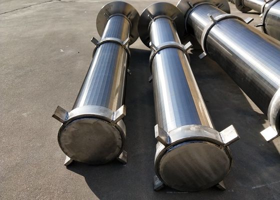 Roestvrij staal V Draad verpakte 29mm Dia Gravel Pack Screen