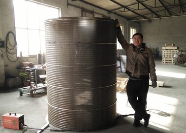 Trommel van het grote Diameter de Omgekeerde Roterende Scherm voor Stedelijke Waterbehandeling