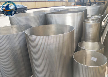 Stainless Steel Reverse Wedge Wire Screen voor afvalwaterzuivering