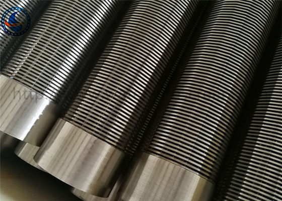 Lengte 2.5m Groef 2mm het Ononderbroken Groefscherm voor de Filter van de Waterput