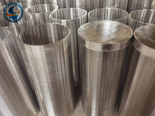 316l het de Filterscherm van roestvrij staalvee wire hydrogenation wedge wire
