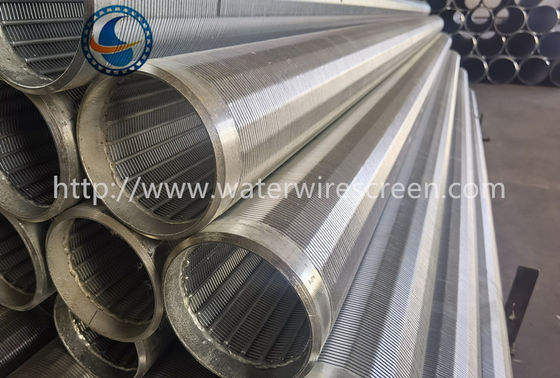 Van de het Zandcontrole van de waterput Filter 168mm Johnson Stainless Steel Well Screen 304
