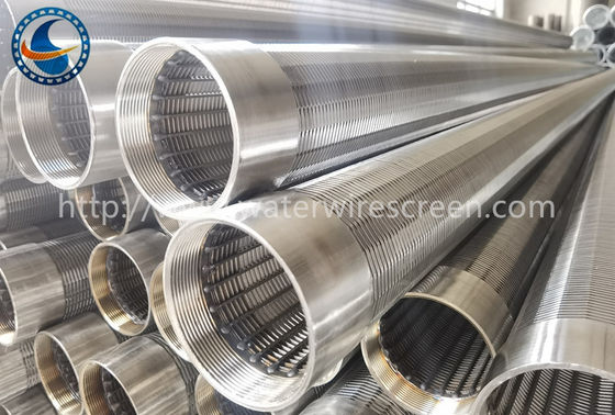 Johnson Wire Wrapping de 304 de Controleschermen 2900mm van het Roestvrij staalzand Lengte