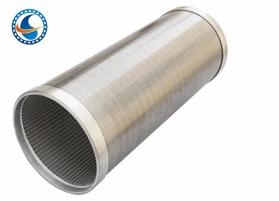 Ss304 Boringsput 6-5/8“ Johnson Wire Screen Pipe