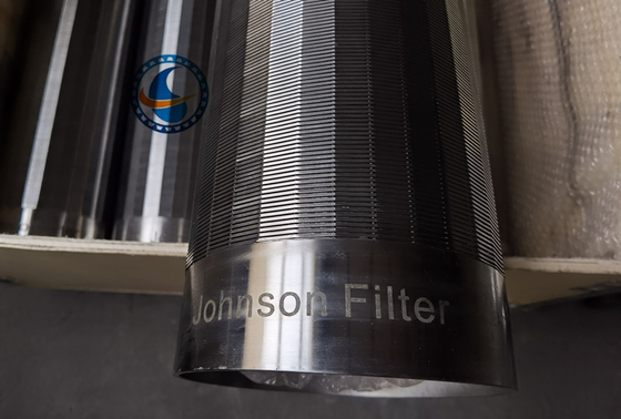 Het Schermpijp van roestvrij staaljohnson filter welded wedge wire
