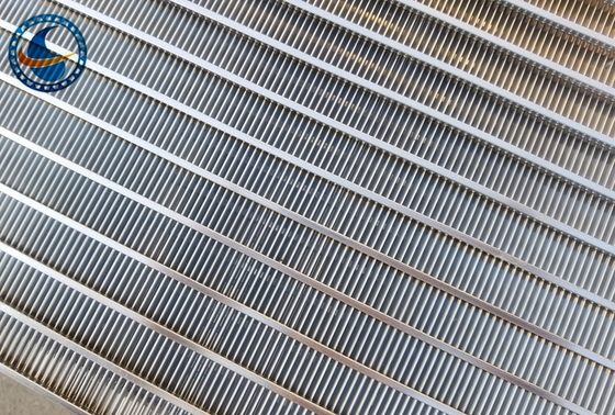 Roestvrij staal Ingelast Elektrisch de Weerstandslassen van Vee Wedge Wire Screen Panels