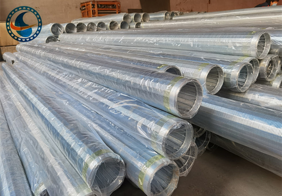31/2“ Groef 20 V-Gegalvaniseerde de Pijp Lage Koolstof van het Draadscherm