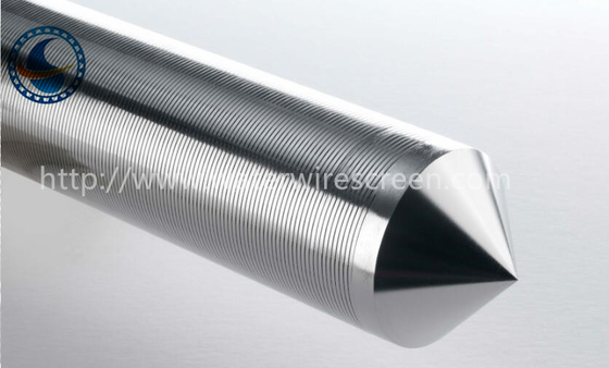 Johnson Type Dia 125mm van de het Schermpijp van de Wigdraad Ononderbroken Groef