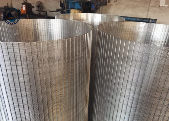 Ingelaste Buis Johnson Screen 304 het Schermfilter van de Wigdraad voor Filtratie