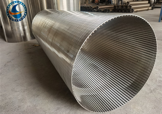 Ss 316l van de het Schermmand van de Wigdraad Diameter 915mm Vee Profile