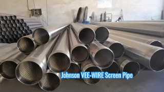 100 bar roestvrijstalen Johnson VEE-WIRE schermbuis