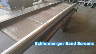 SS304 OD 4-1/2" Schlumberger zandschermen gewikkeld draadscherm