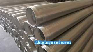 SS304 OD 318 mm waterputscherm voor horizontale put
