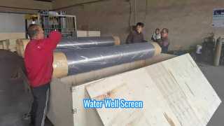 Roestvrij staal 304 OD 16 "sleuf 1,0 mm waterputscherm