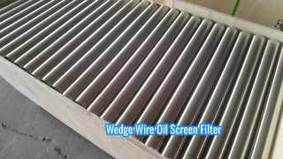 AISI 316L OD 50 mm wigdraadoliezeeffilter